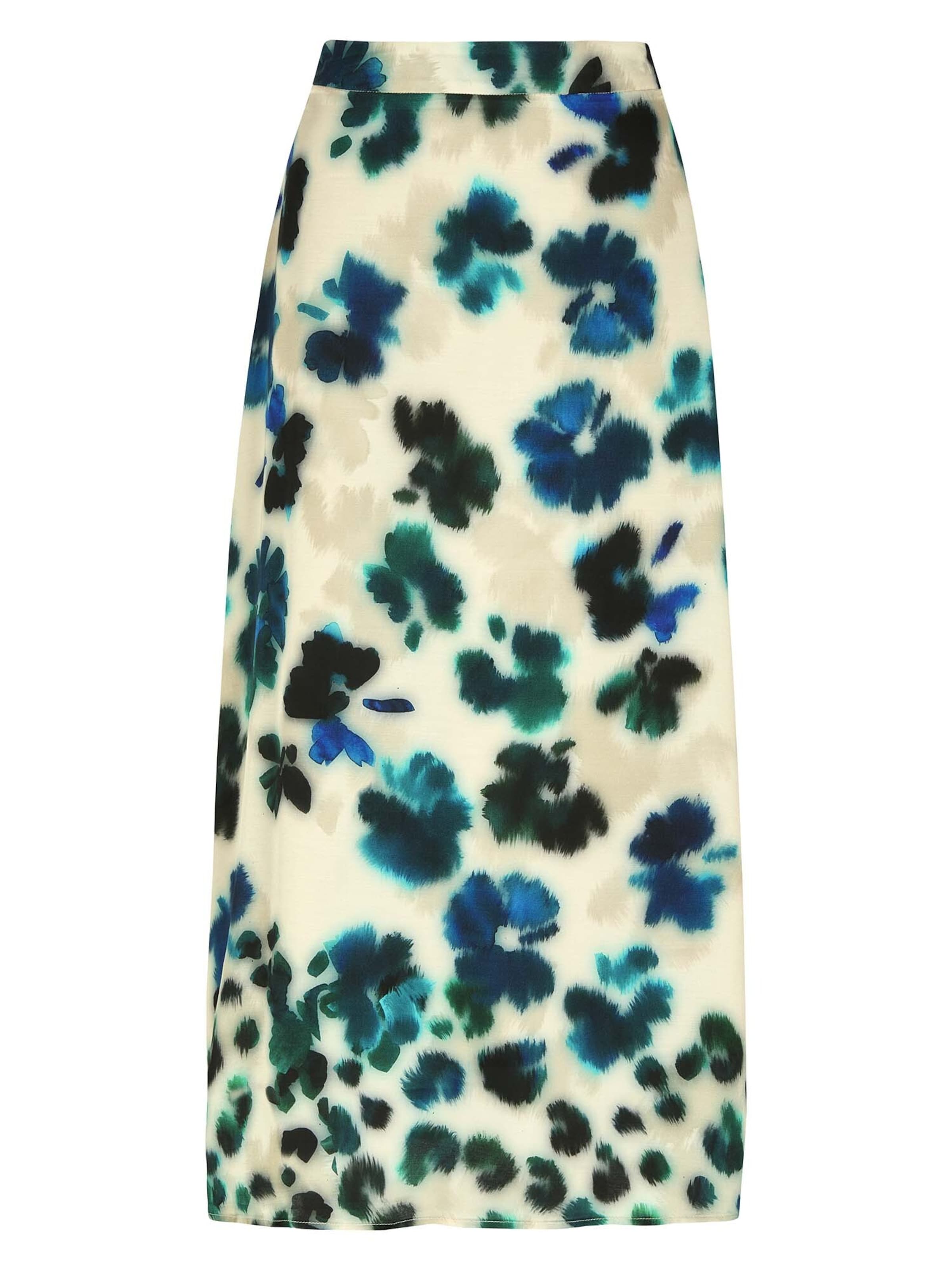 Jupe MADELEINE en bleu : devant