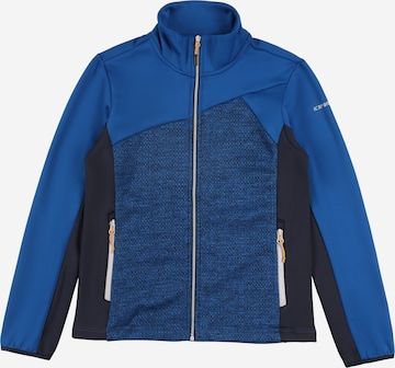 ICEPEAK Sportowa bluza rozpinana 'RUMBACH' w kolorze niebieski: przód