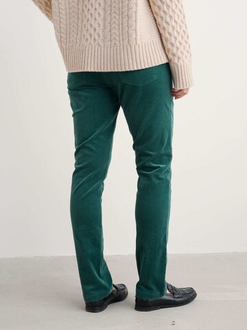 Regular Pantalon 'Lamledra' Seasalt Cornwall en vert