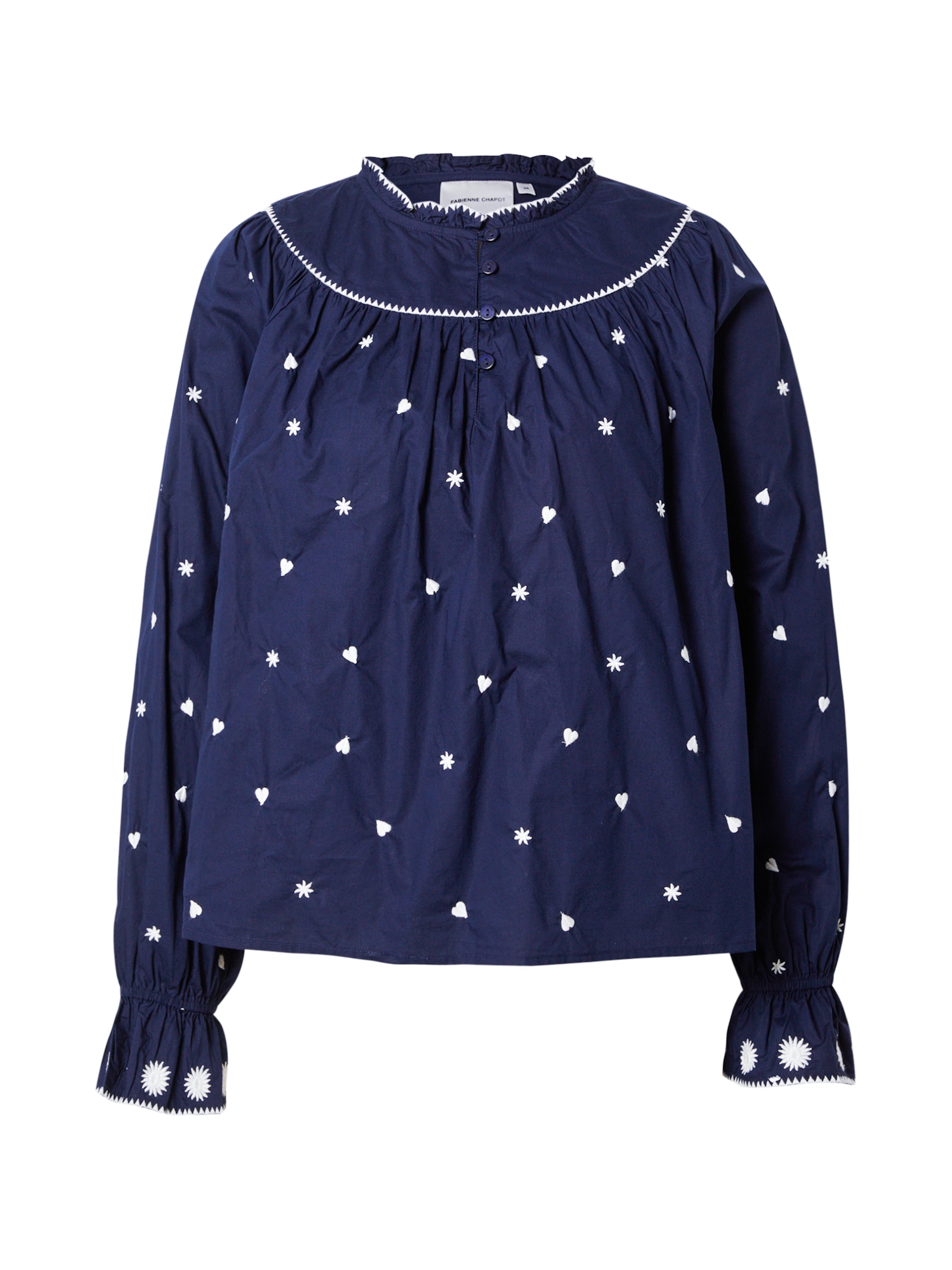 Fabienne Chapot Blúzka 'Maisy' - Modrá: predná strana