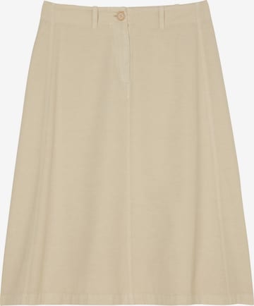 Marc O'Polo Rok in Beige: voorkant