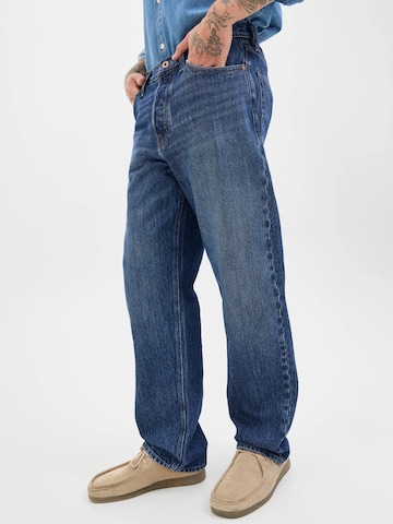 JACK & JONES Loosefit Jeans in Blauw