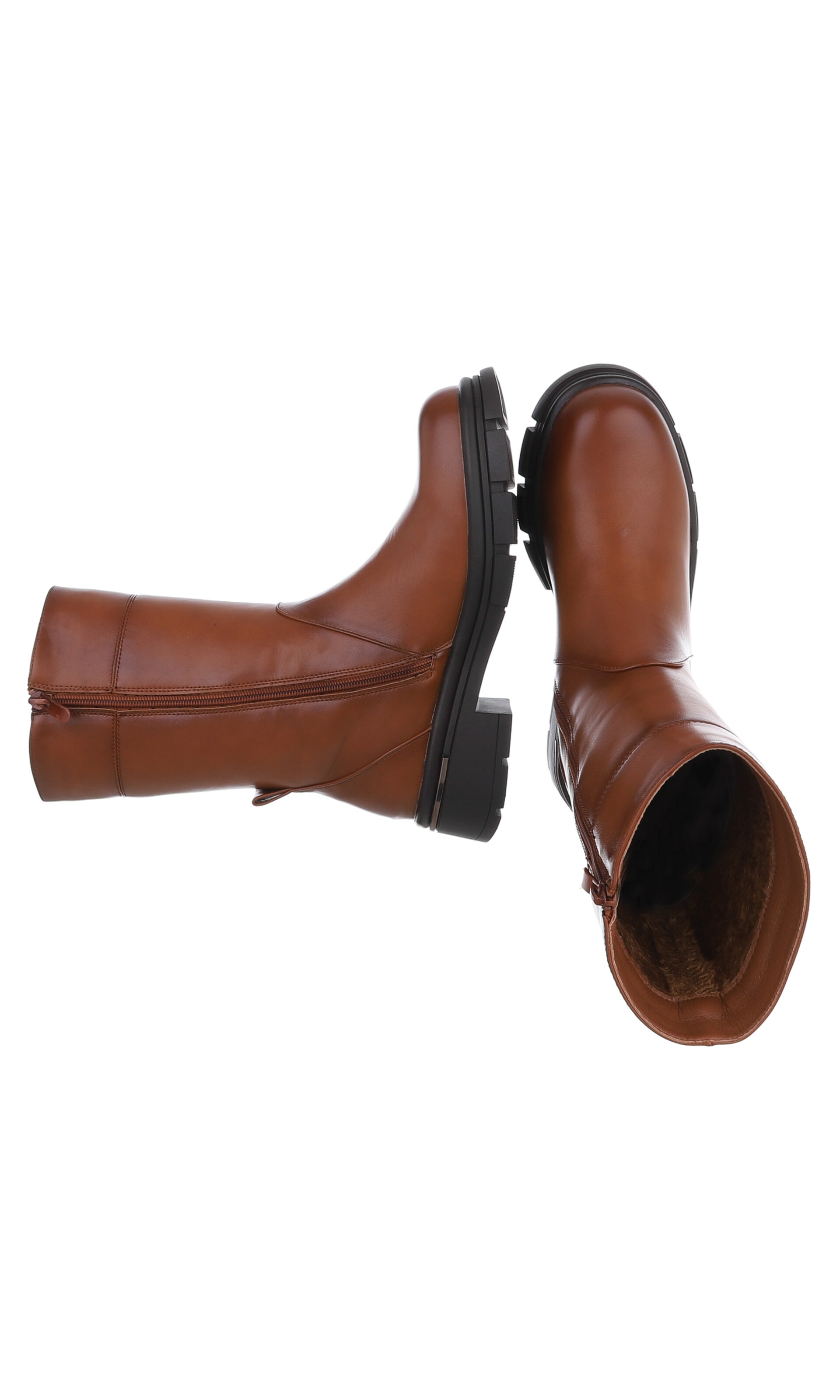 Ital-Design Stiefelette in Braun