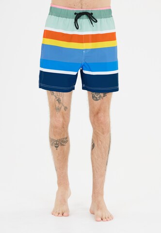 Cruz Zwemshorts 'Toby' in Blauw: voorkant