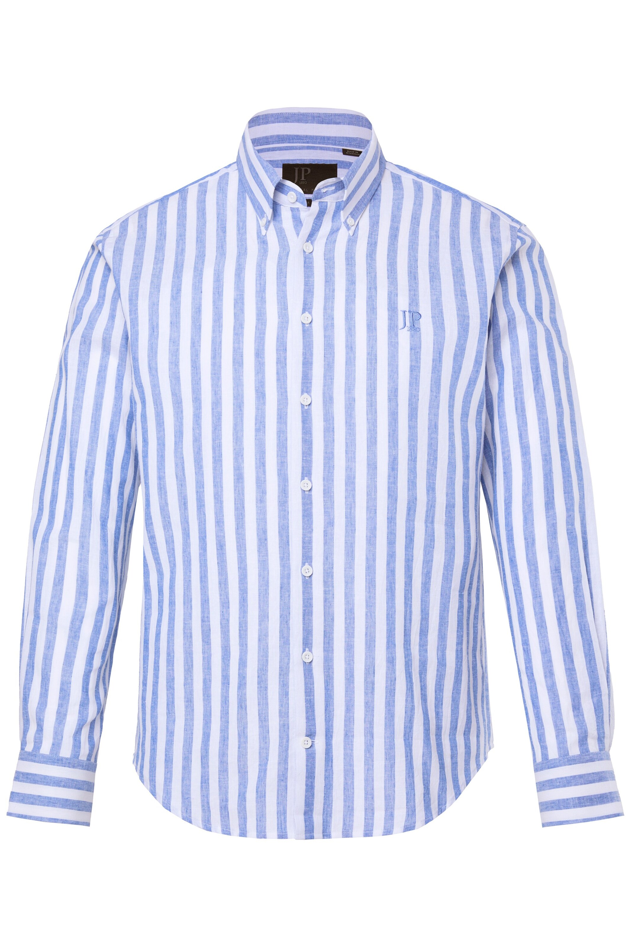 JP1880 Regular Fit Hemd in Blau: Vorderseite