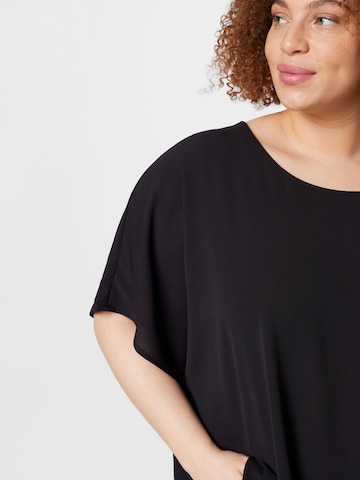 Zizzi Bluse 'Vanni' in Schwarz