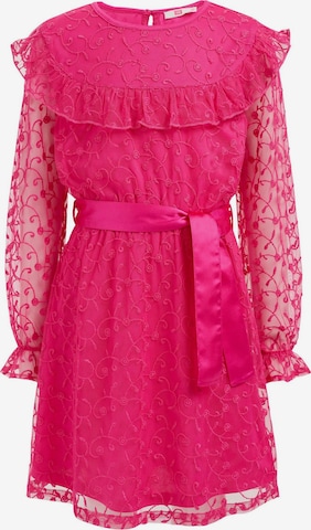 WE Fashion Dress in Pink: front