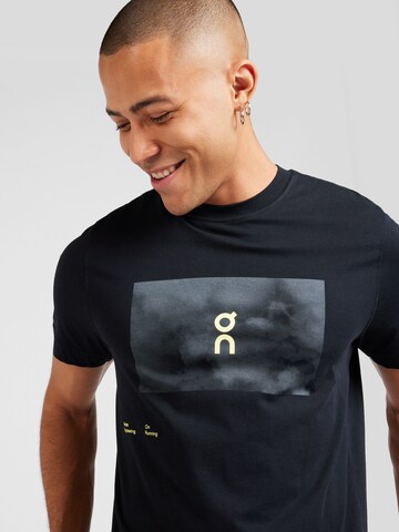 On Shirt 'Cloudlocker' in Zwart