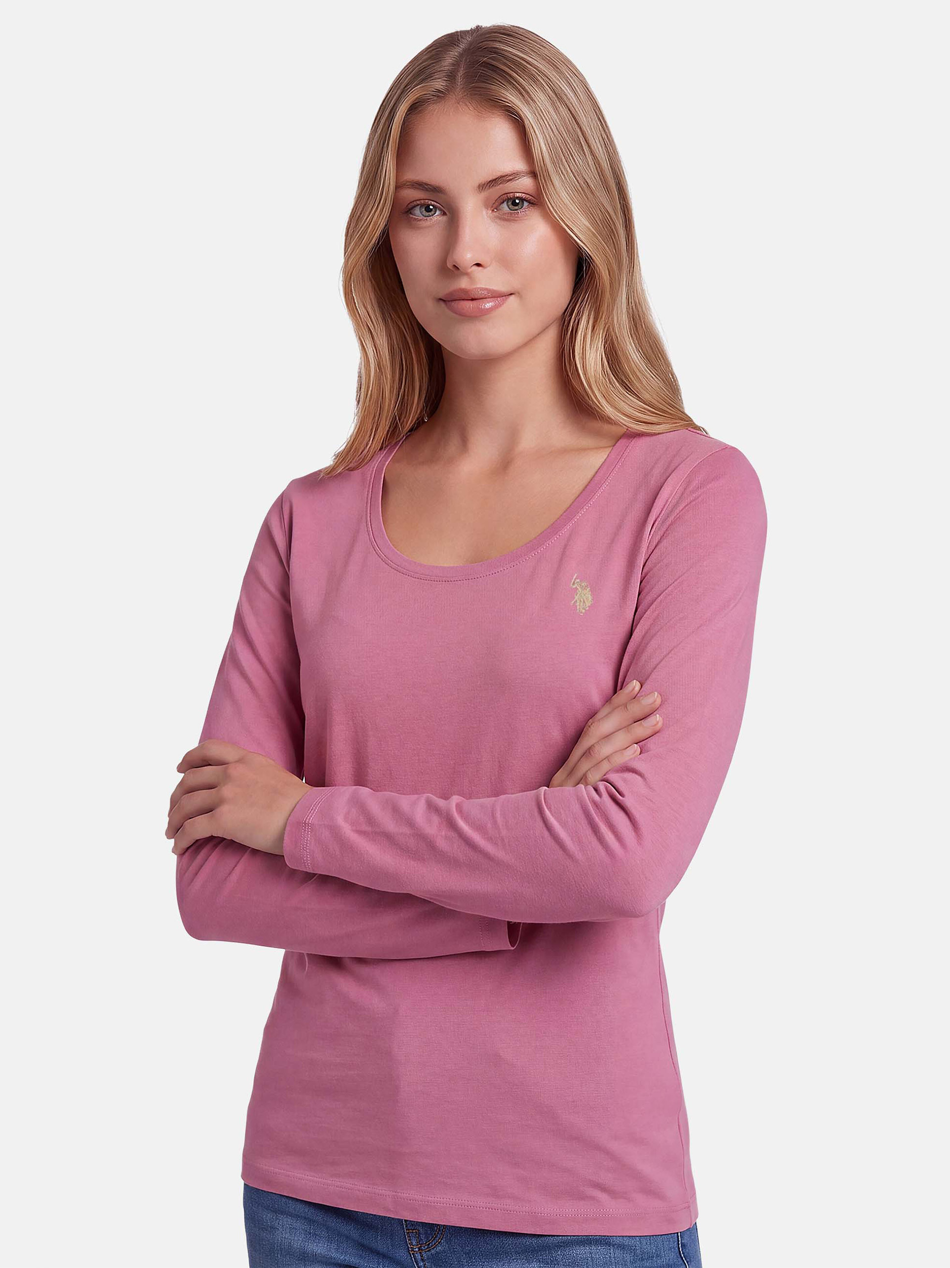 U.S. POLO ASSN. Shirt in Pink