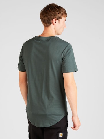Only & Sons جينز مضبوط قميص 'MATT' بلون أخضر
