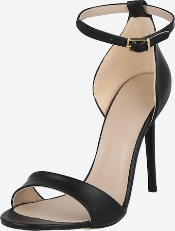 Trendyol Strap Sandals in Black: front