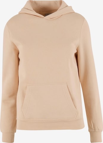 Urban Classics Sweatshirt 'Essential' in Beige: Vorderseite