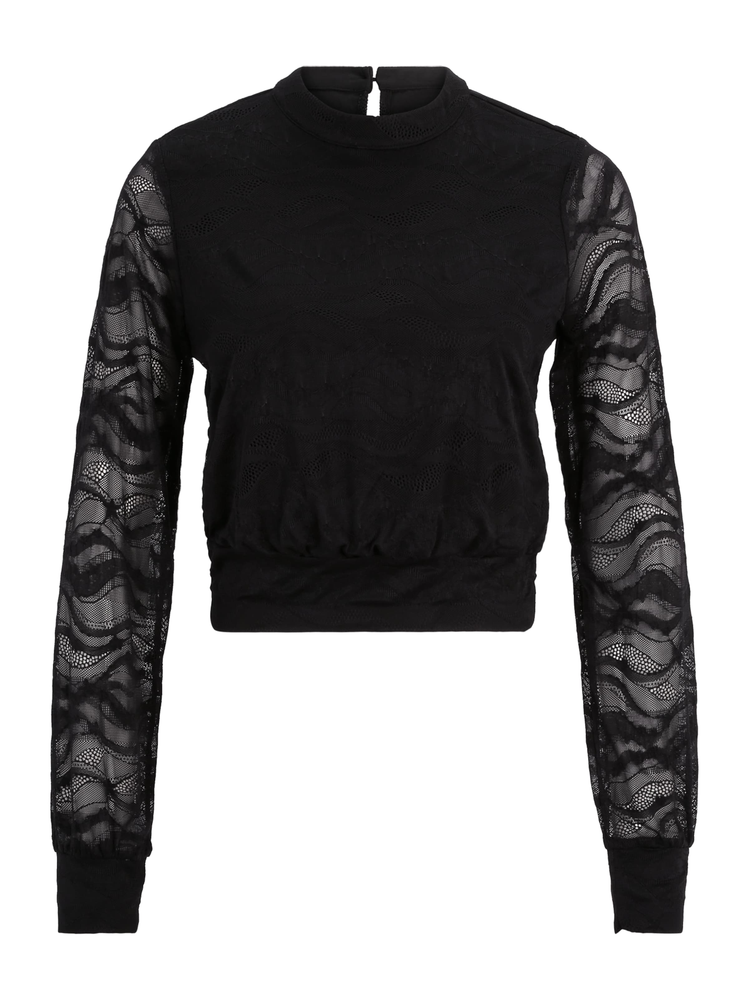 ABOUT YOU - Camiseta 'Meline' en negro: frente