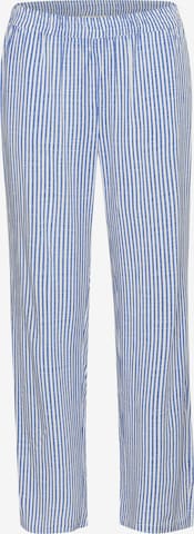 Loosefit Pantalon Cream en bleu : devant