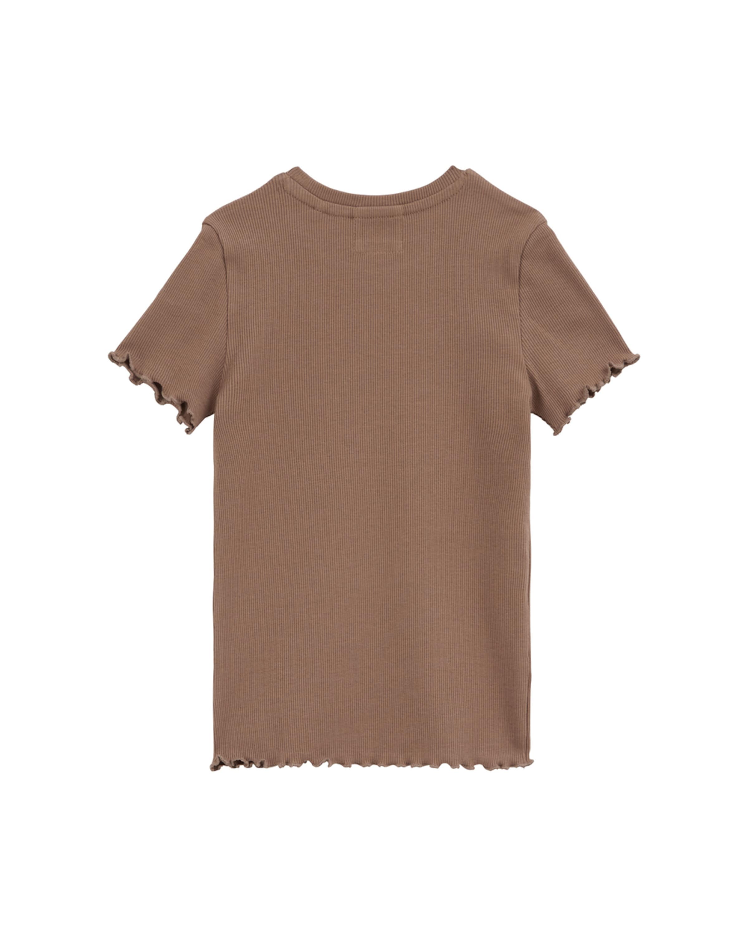 brūns WE Fashion T-Krekls