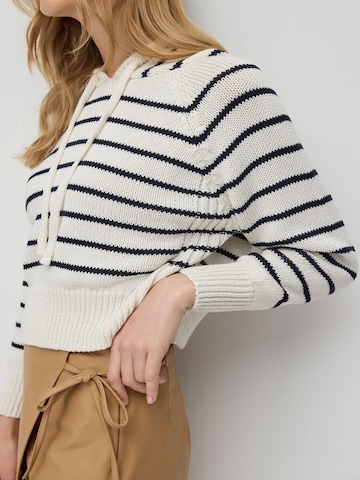 No Matter What Pullover in Weiß