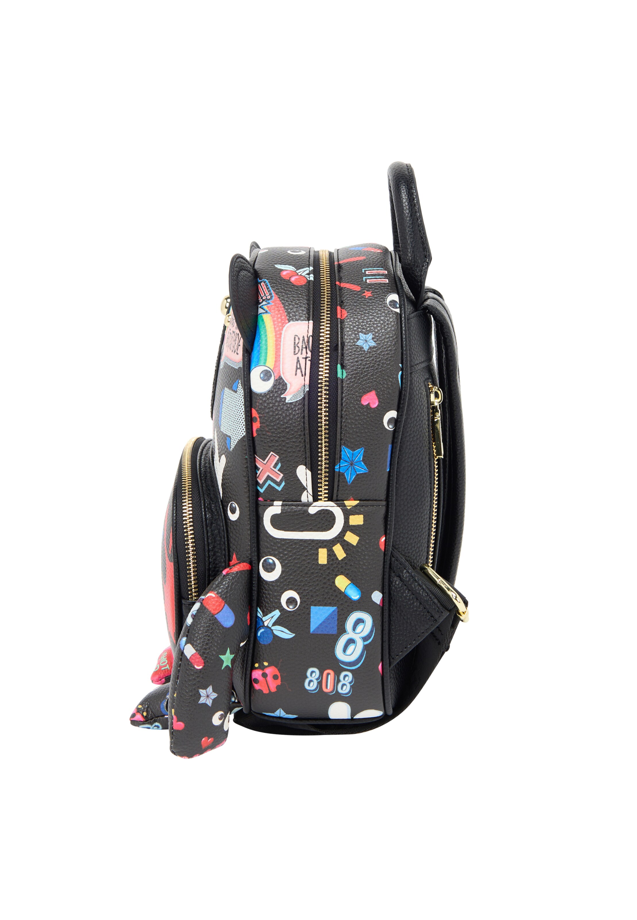 MYMO Σακίδιο πλάτης 'Pop Eyetheme' σε μαύρο