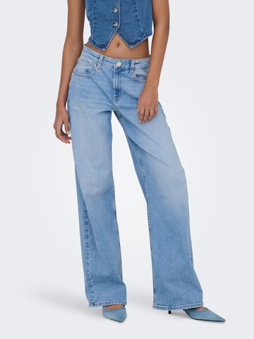 ONLY Regular Jeans 'ONLHOPE' in Blauw: voorkant
