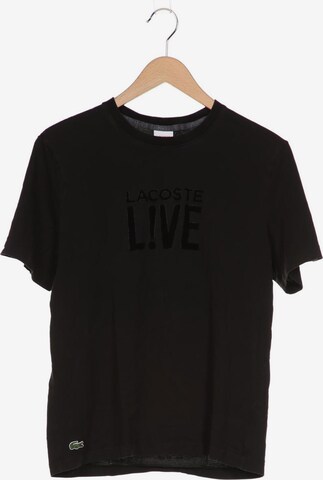 Lacoste LIVE Shirt in M in Black: front