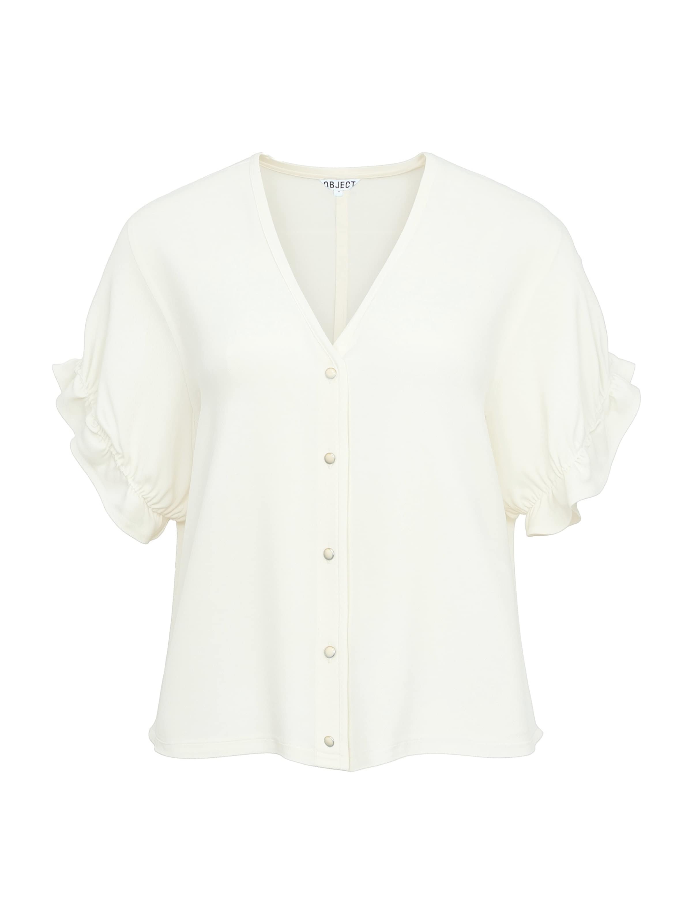 OBJECT Bluza 'OBJFRAME' | bela barva, Prikaz izdelka