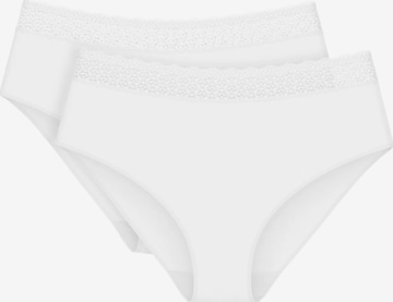 Slip 'Feel of Modal' di TRIUMPH in bianco: frontale