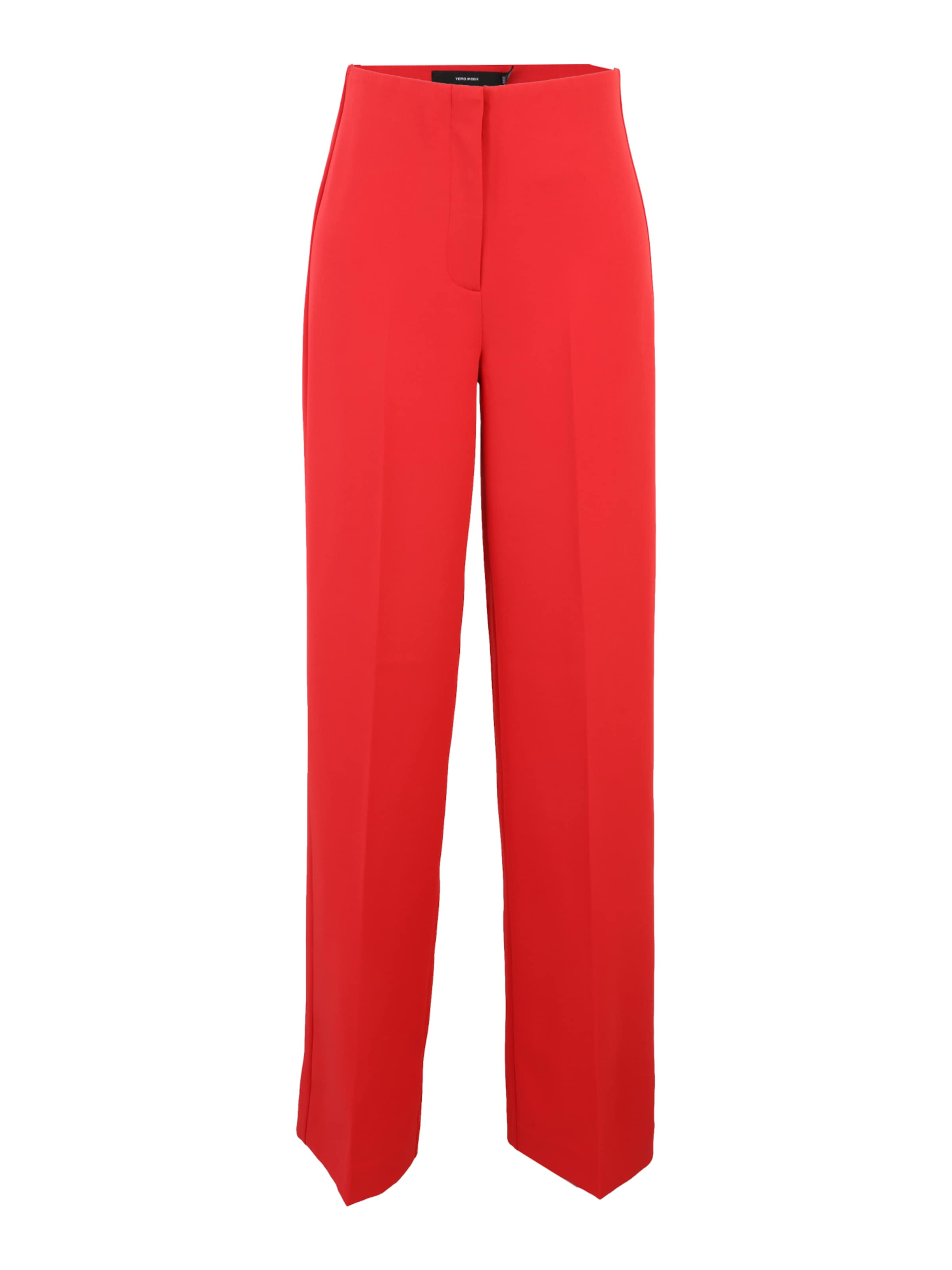 Vero Moda Tall Широкий Плиссированные брюки 'VMMAYLI' в Красный: спереди