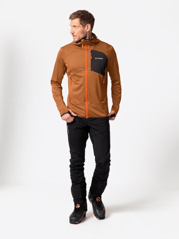 VAUDE Fleecejacke  'Monviso' in Braun