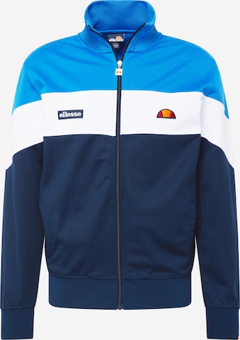 ELLESSE Sweat jacket 'Caprini' in Blue: front