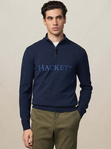 Pull-over 'Heritage' Hackett London en bleu : devant