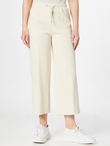 Pantalon Calvin Klein en beige : devant
