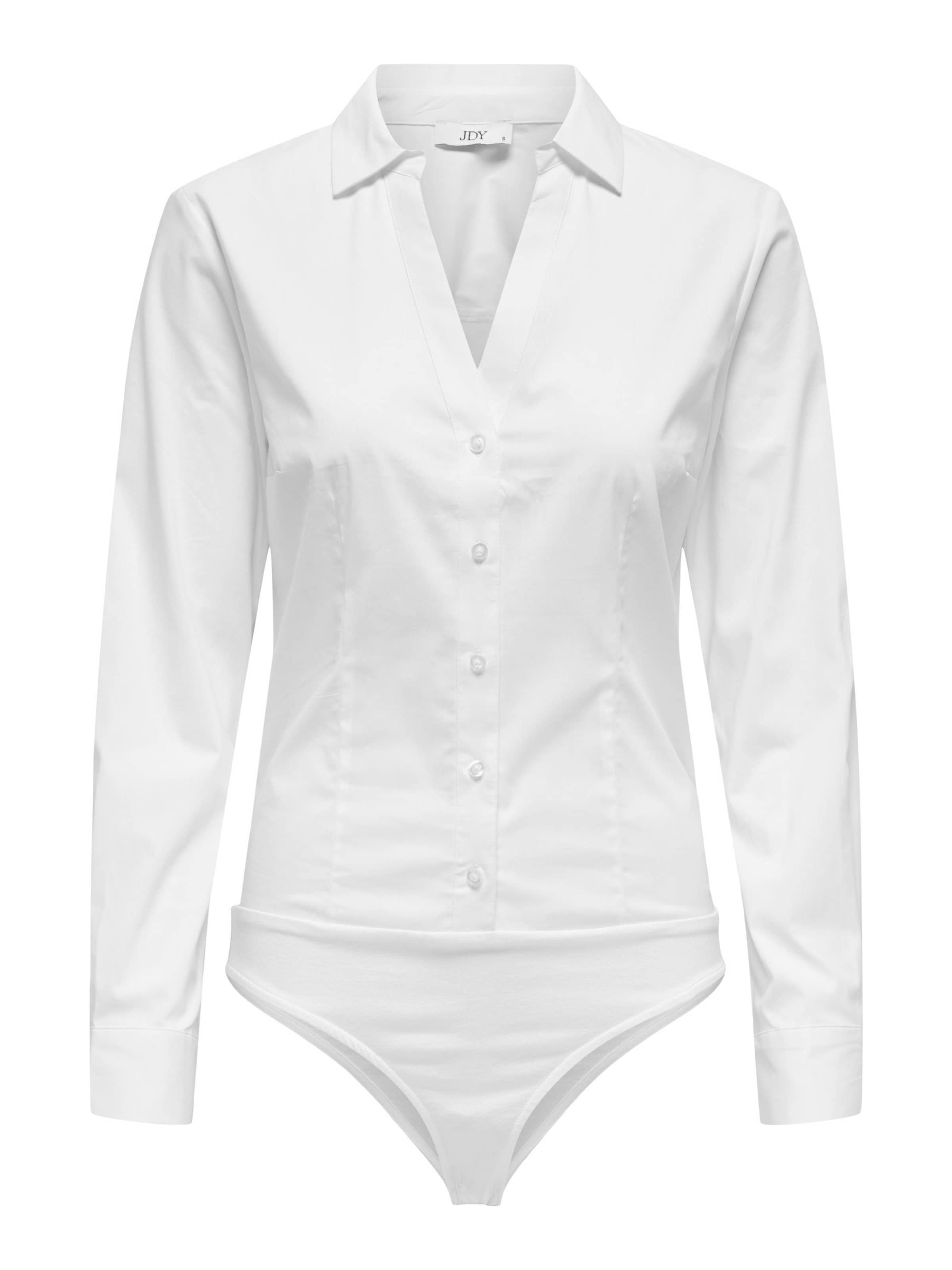 JDY Blouse body in Wit: voorkant
