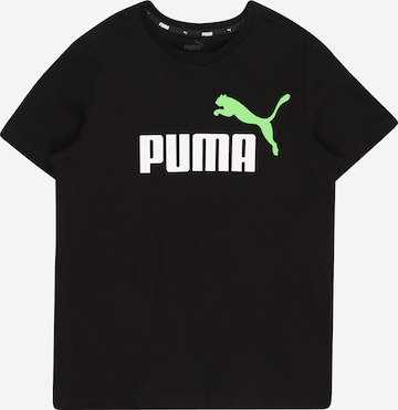 PUMA Funksjonsskjorte i svart: forside