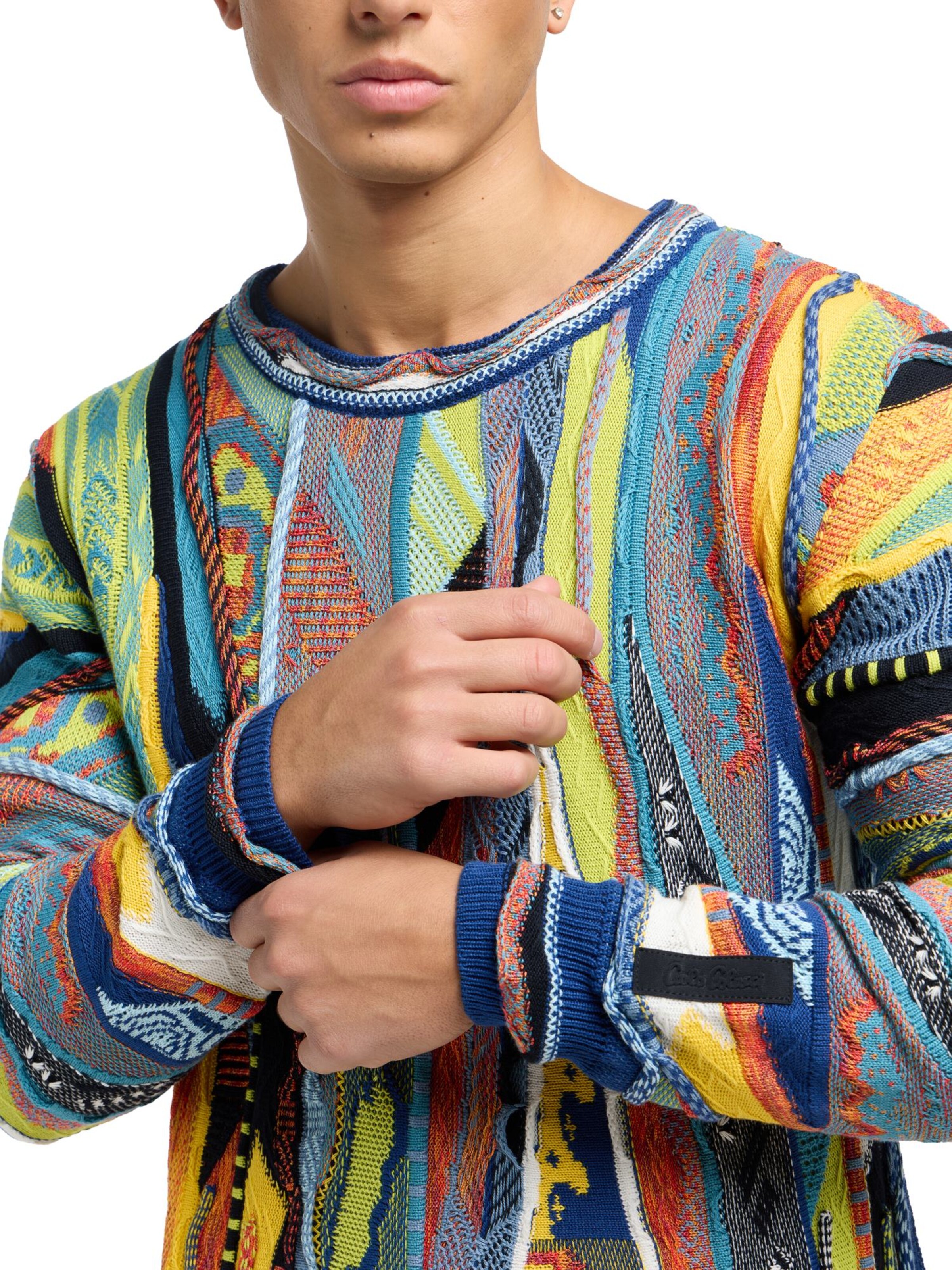 Carlo Colucci Trui 'Dondi' in Gemengde kleuren