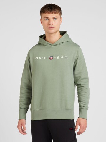 GANT Sweatshirt in Grün: Vorderseite