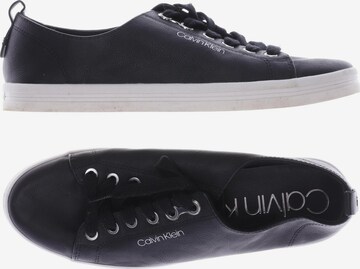 Calvin Klein Sneaker 39 in Schwarz: predná strana