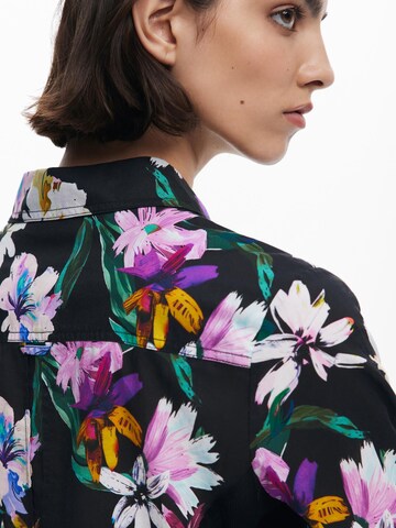 Desigual - Blusa en negro