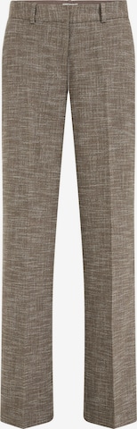 WE Fashion Loosefit Suorat housut värissä ruskea: etupuoli