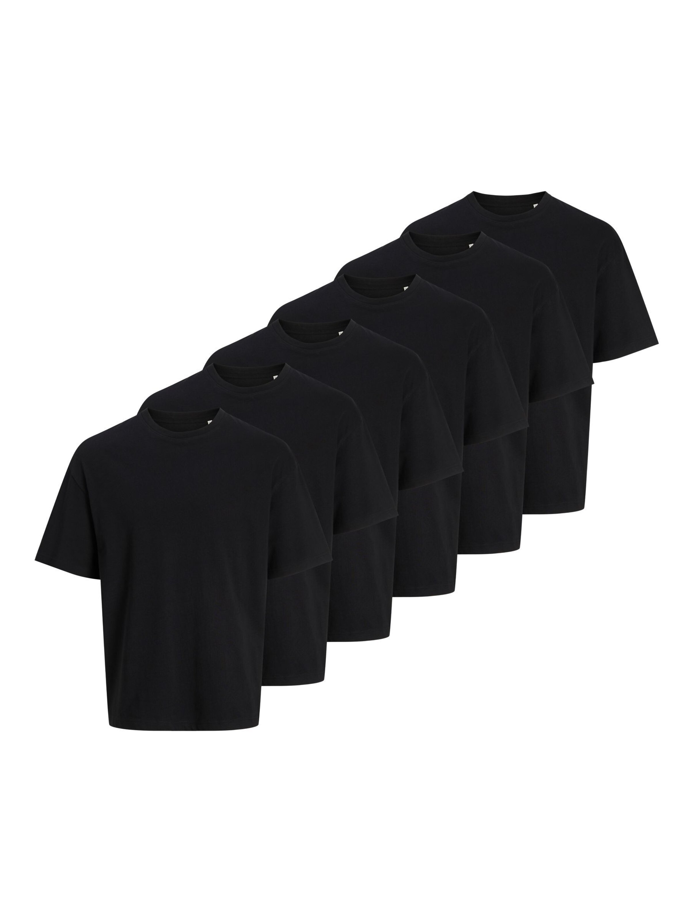 JACK & JONES Shirt in Black: front