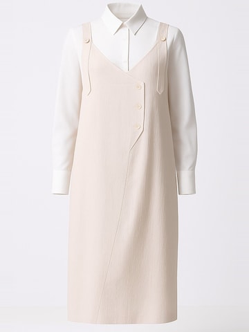 Touche Prive Skirt in Beige: front