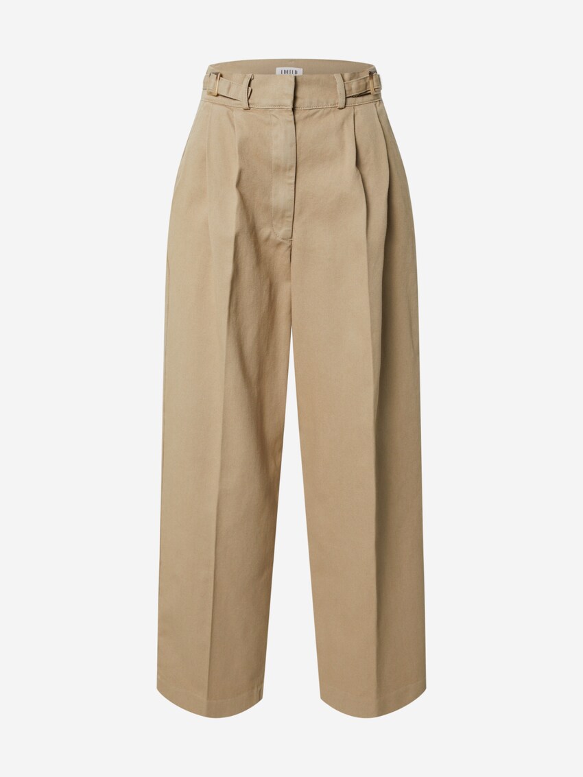Bandplooi jeans 'Chiara'