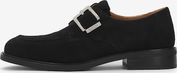 Chaussure à lacets Kazar en noir : devant