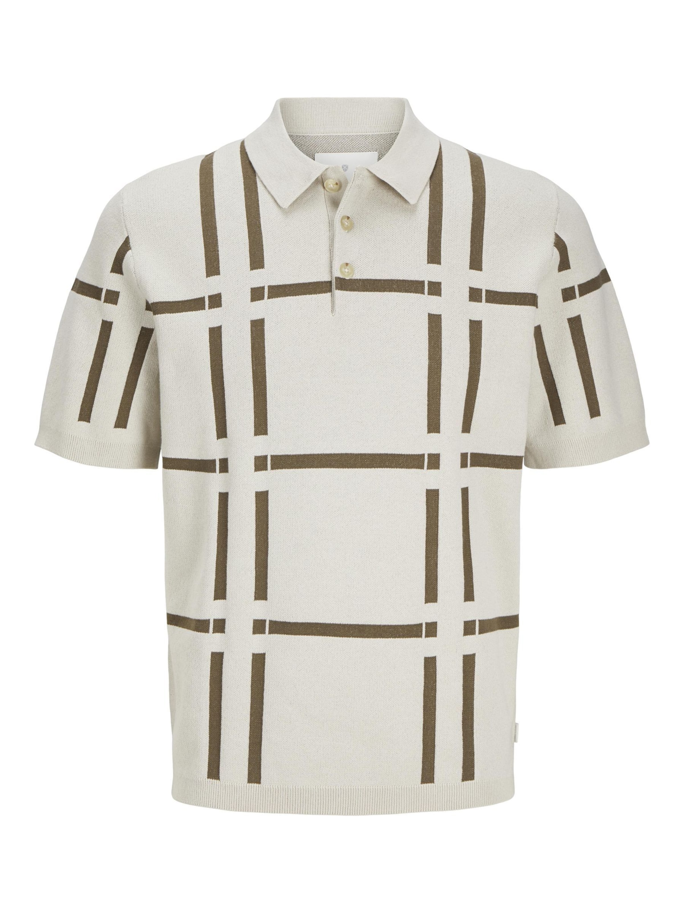 JACK & JONES - Camiseta en beige: frente