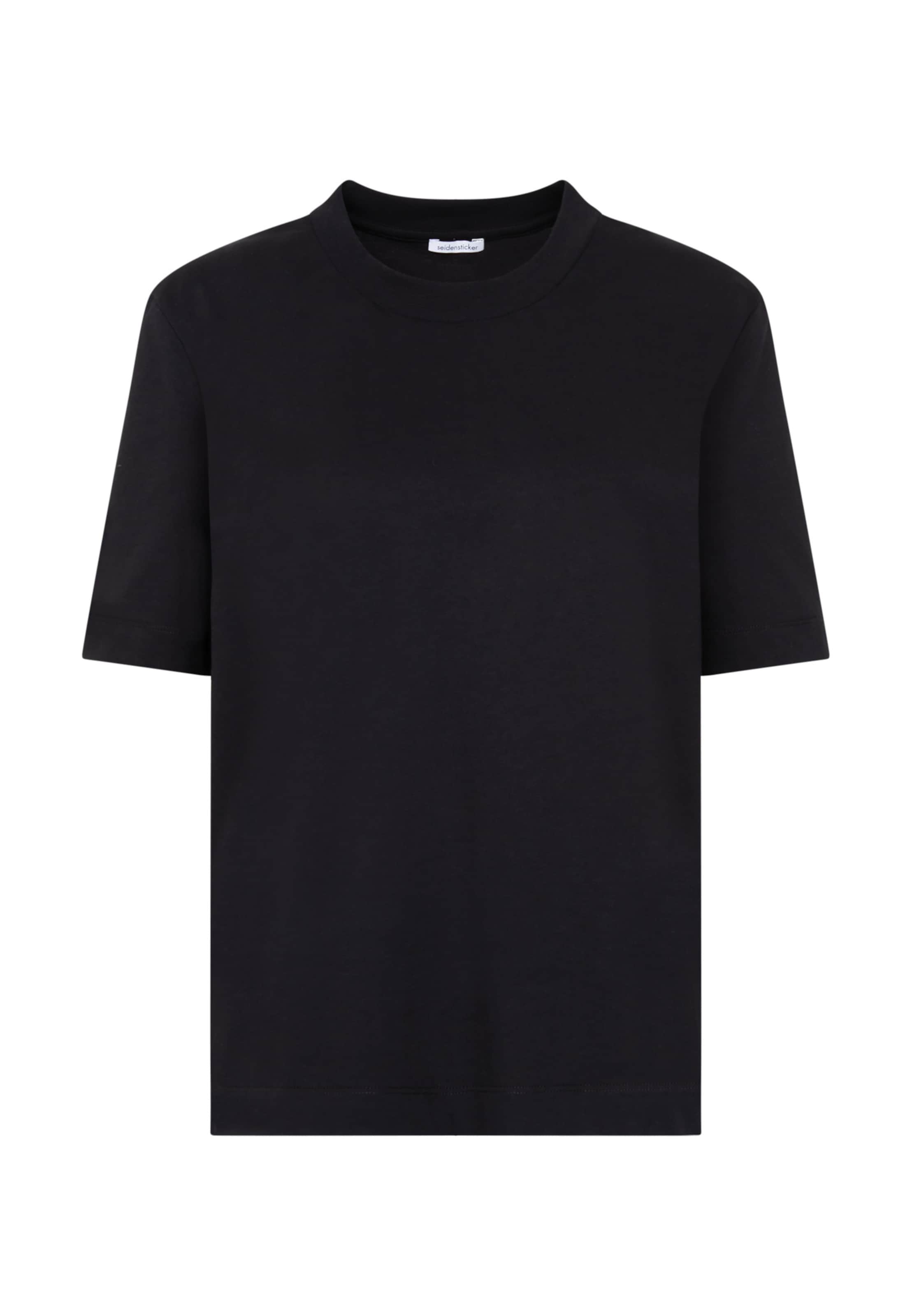 T-shirt SEIDENSTICKER en noir : devant