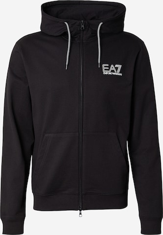 EA7 Emporio Armani Collegetakki värissä musta: etupuoli