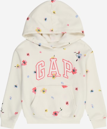 GAP Majica 'HERITAGE' | bela barva: sprednja stran