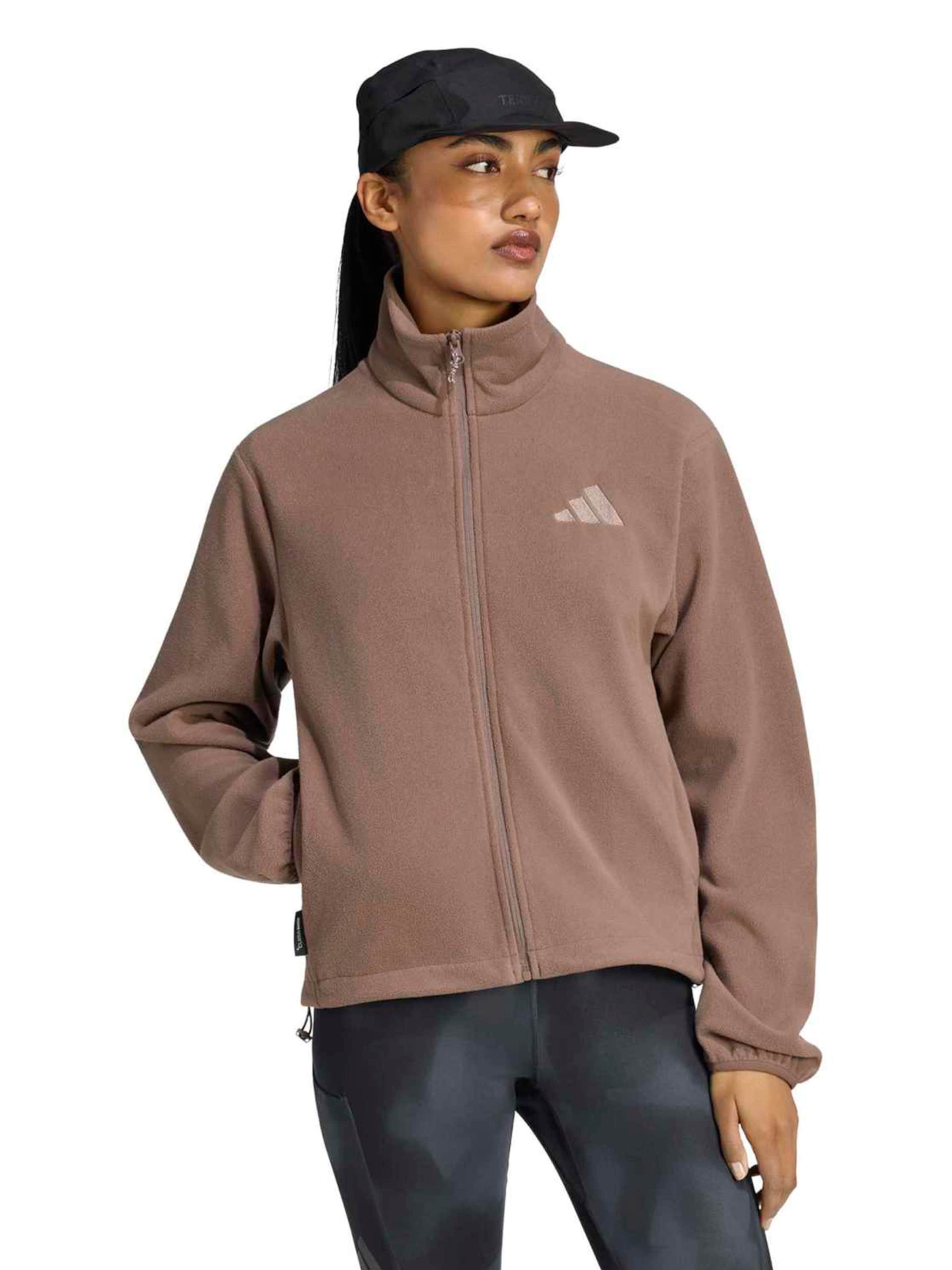 ADIDAS TERREX Bluza polarowa funkcyjna w kolorze brązowy: przód