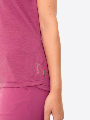 VAUDE Sporttop 'Skomer' in Roze