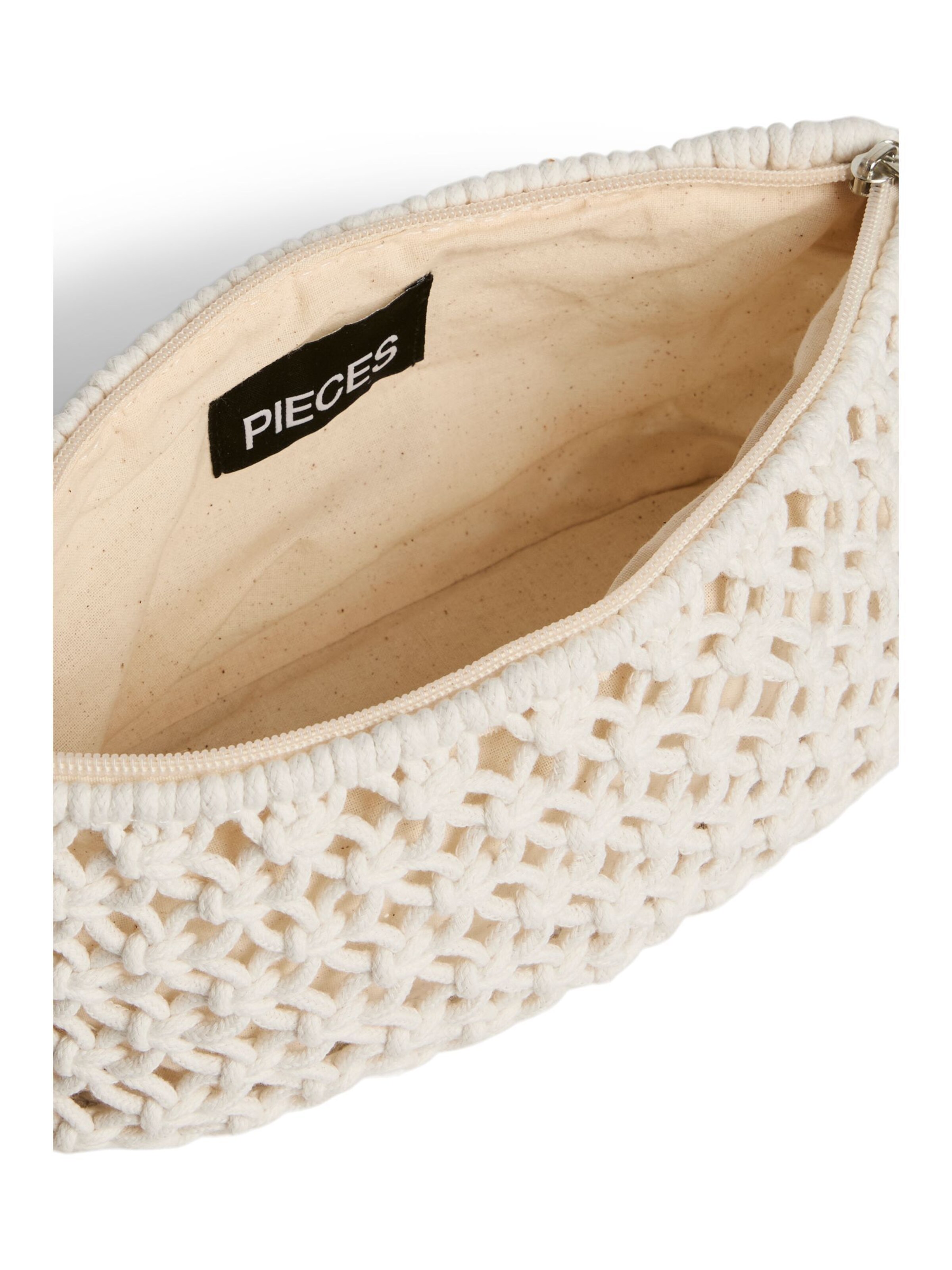 PIECES Clutch 'PCGanna' in White