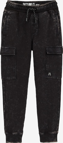 juoda WE Fashion Siaurėjantis Kelnės: priekis