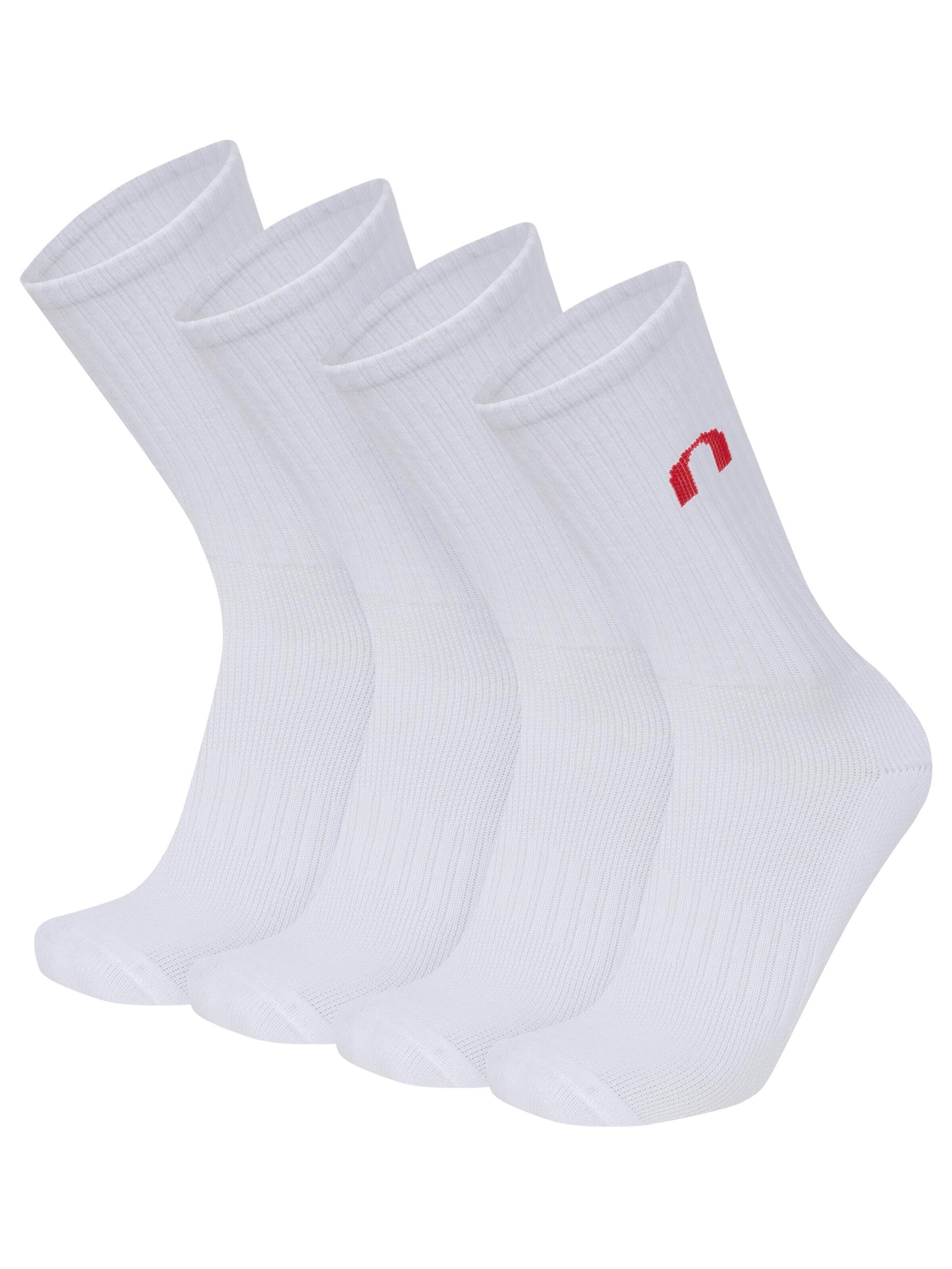 Chaussettes de sport Circle Five en blanc